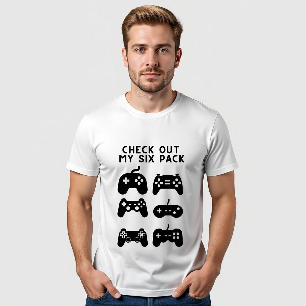 Gamer Six Pack Controller svg, png, dxf, eps & pdf (Digital Download)