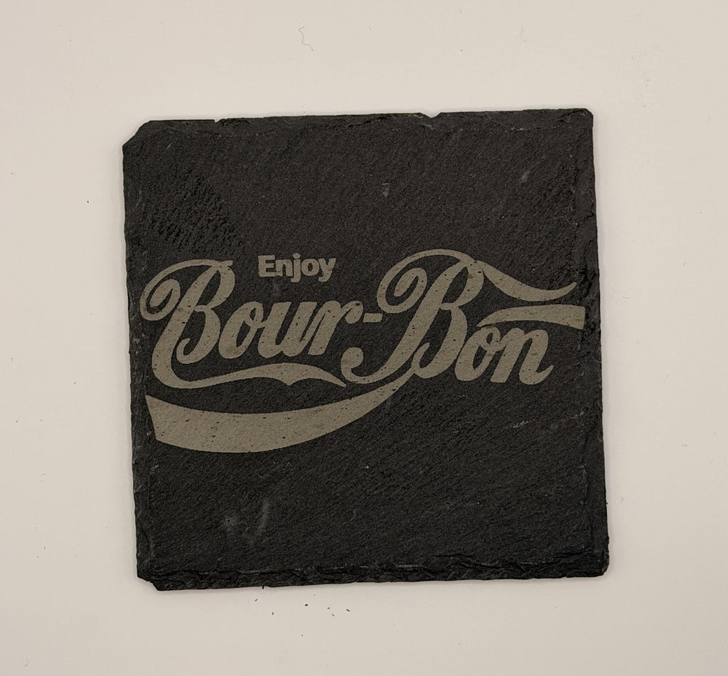 Bourbon Slate Coasters