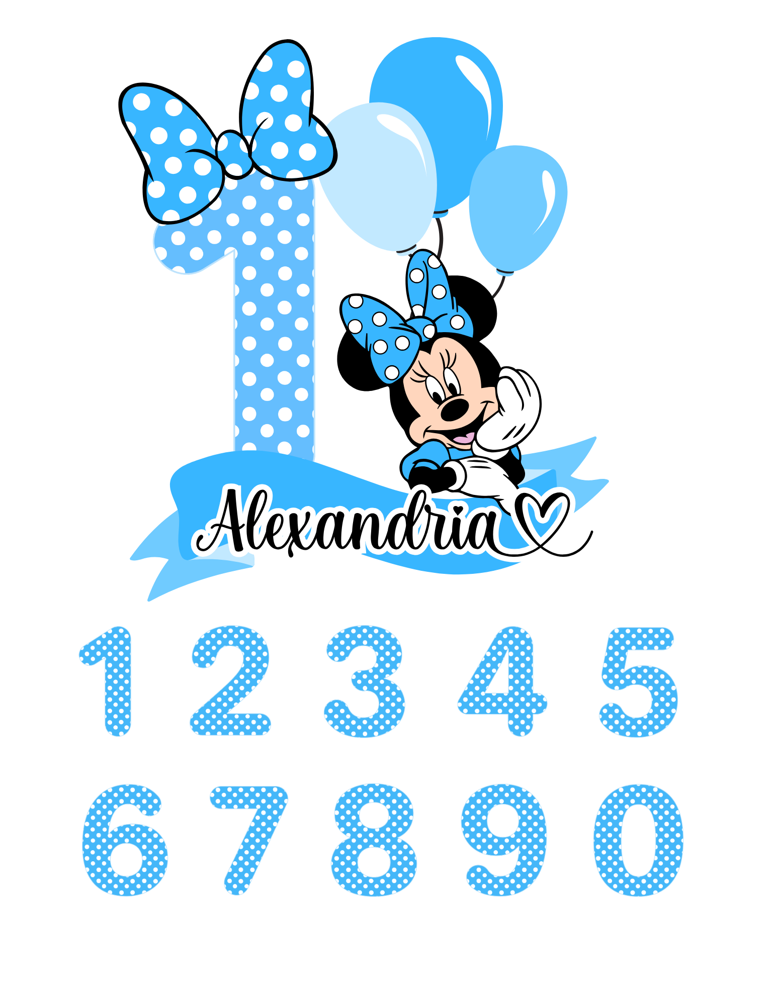 Custom Cake Topper, Girls Birthday