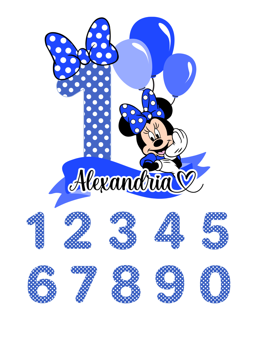 Custom Cake Topper, Girls Birthday