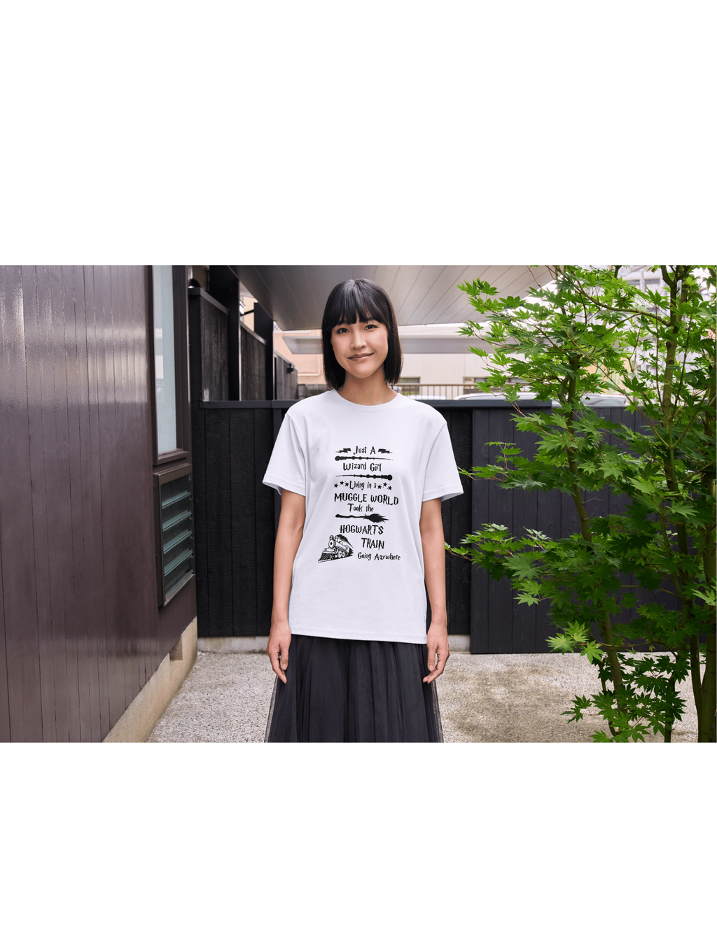 Wizard Girl Living in a Muggle World svg, png, pdf, exp & dxf - Digital Download