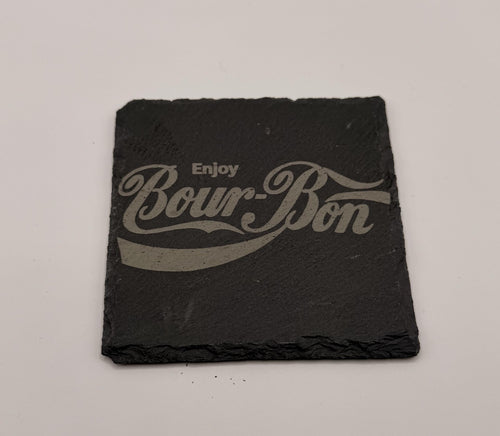 Bourbon Slate Coasters
